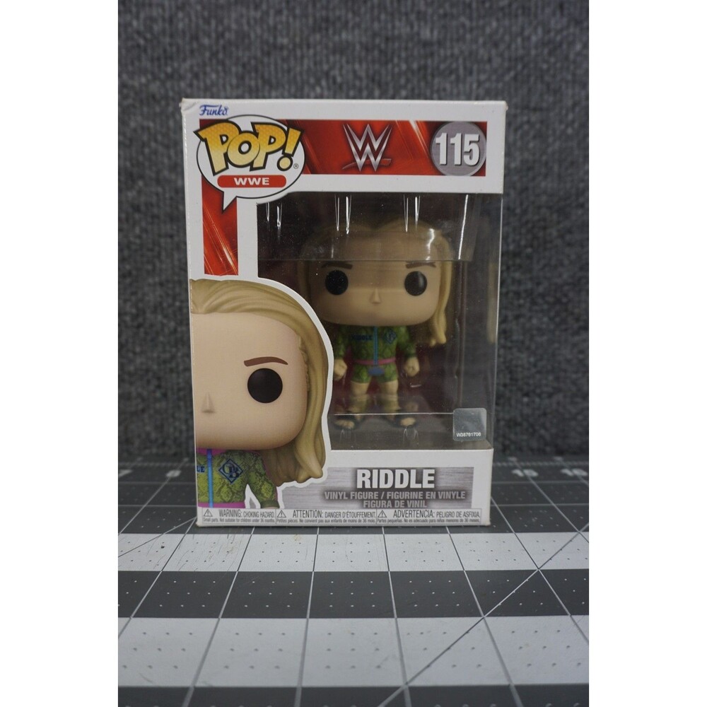 Funko Pop WWE Riddle 115 Vinyl Figure